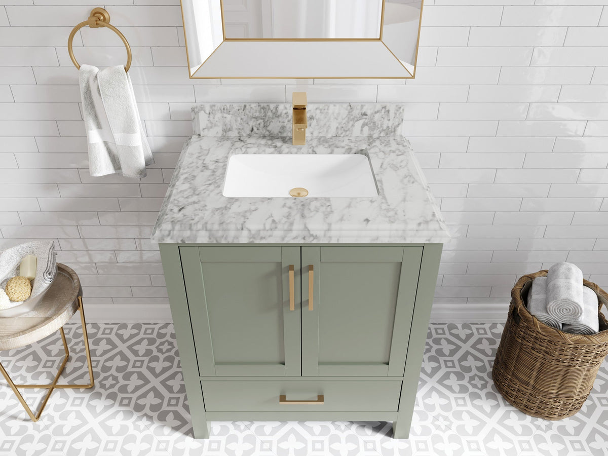Malibu 30 in. W x 22 in. D Single Sink Bathroom Vanity - Willow Bath and Vanity
