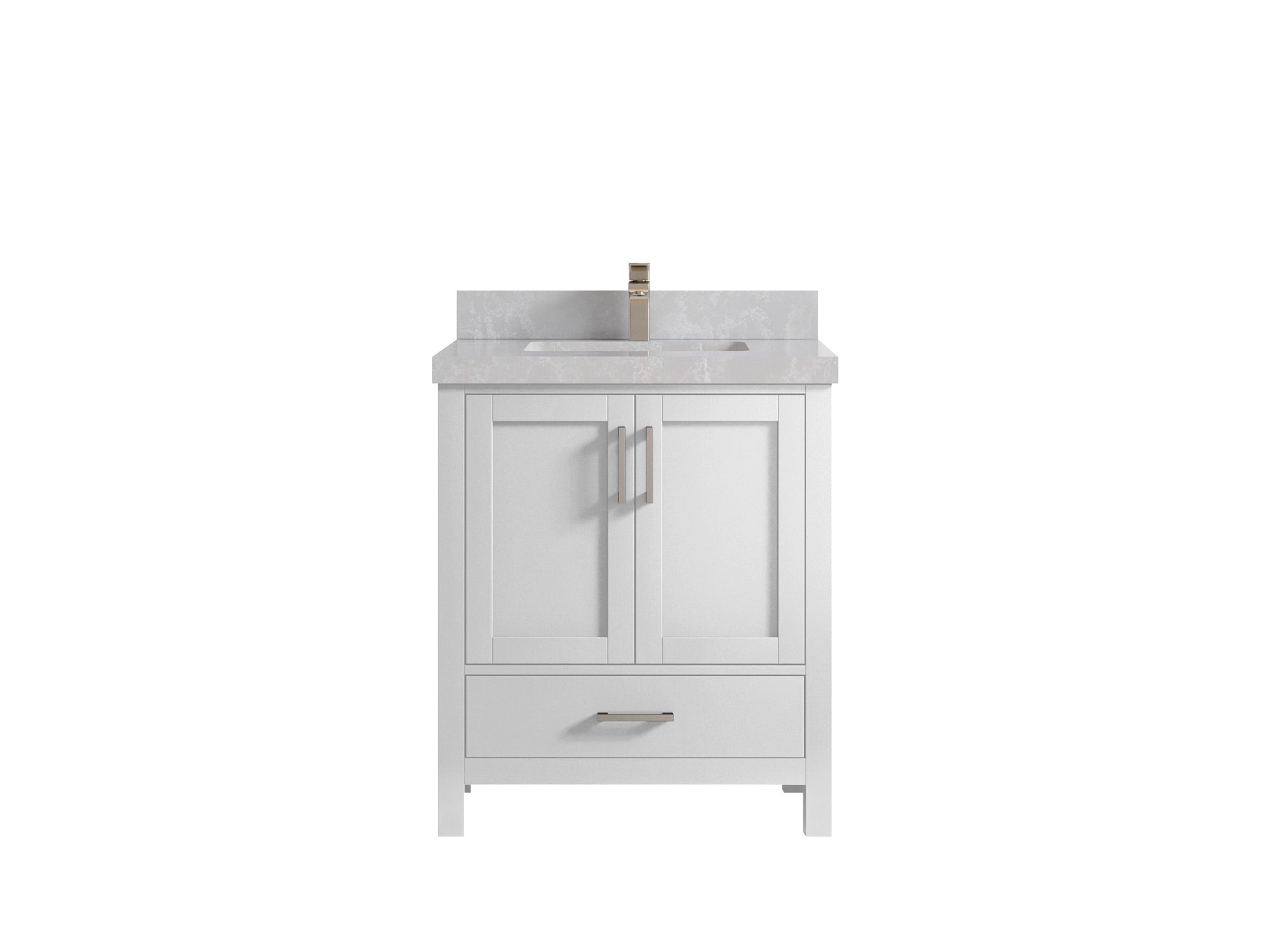 Malibu 30 in. W x 22 in. D Single Sink Bathroom Vanity - Willow Bath and Vanity