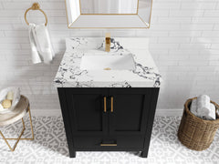 Malibu 30 in. W x 22 in. D Single Sink Bathroom Vanity - photo 40