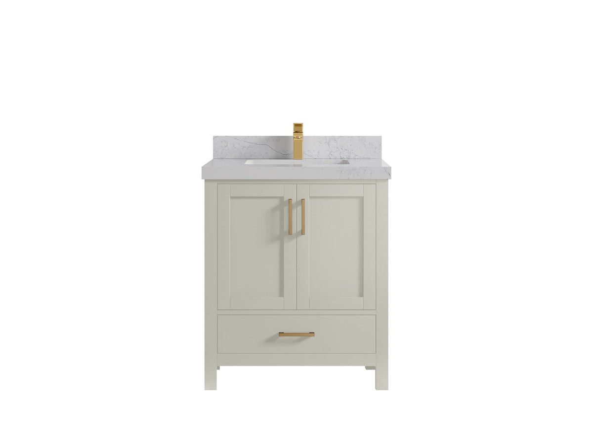 Malibu 30 in. W x 22 in. D Single Sink Bathroom Vanity - Willow Bath and Vanity