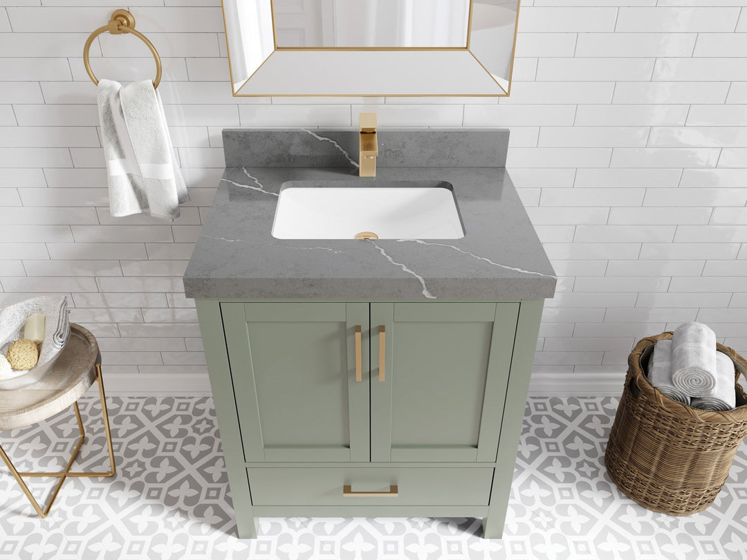 Malibu 30 in. W x 22 in. D Single Sink Bathroom Vanity - Willow Bath and Vanity