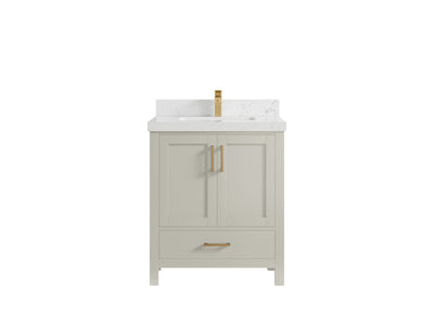 Malibu 30 in. W x 22 in. D Single Sink Bathroom Vanity - Willow Bath and Vanity