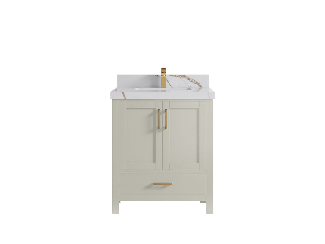 Malibu 30 in. W x 22 in. D Single Sink Bathroom Vanity - Willow Bath and Vanity