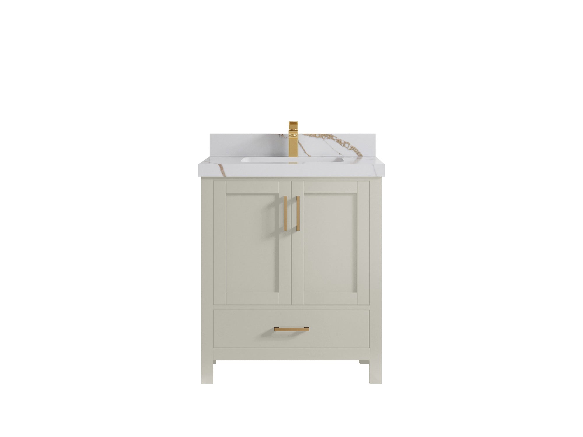 Malibu 30 in. W x 22 in. D Single Sink Bathroom Vanity - Willow Bath and Vanity