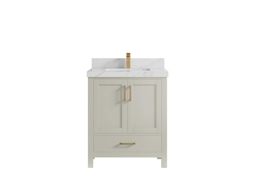 Malibu 30 in. W x 22 in. D Single Sink Bathroom Vanity - Willow Bath and Vanity