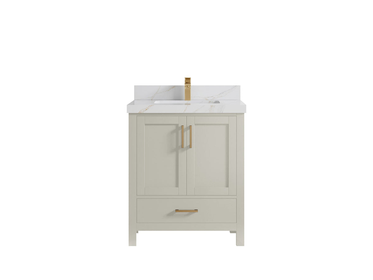 Malibu 30 in. W x 22 in. D Single Sink Bathroom Vanity - Willow Bath and Vanity