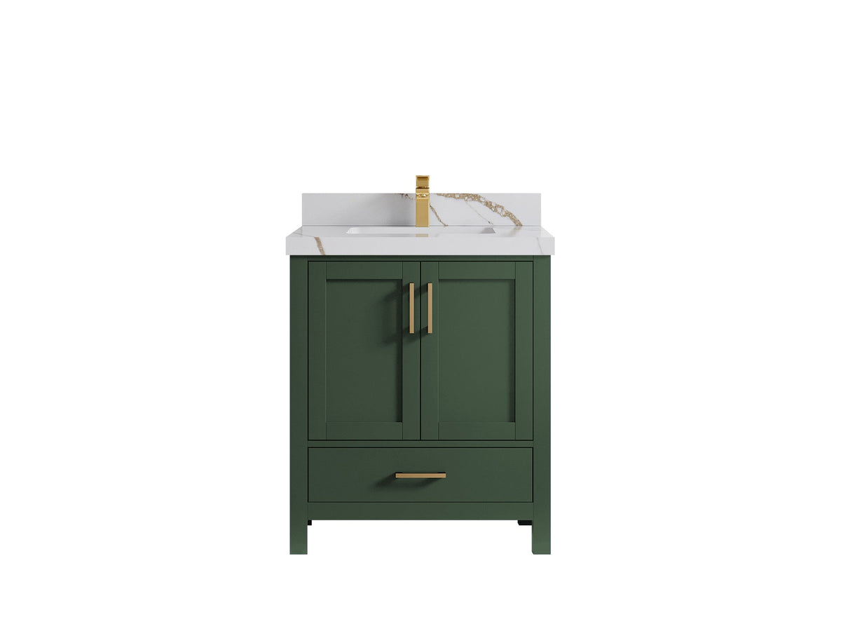 Malibu 30 in. W x 22 in. D Single Sink Bathroom Vanity - Willow Bath and Vanity