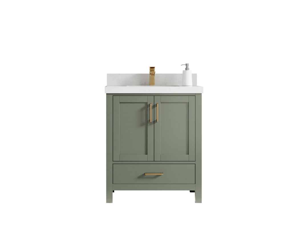 Malibu 30 in. W x 22 in. D Single Sink Bathroom Vanity - Willow Bath and Vanity