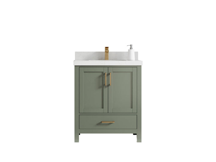 Malibu 30 in. W x 22 in. D Single Sink Bathroom Vanity - photo 1