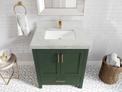 Malibu 30 in. W x 22 in. D Single Sink Bathroom Vanity - Willow Bath and Vanity