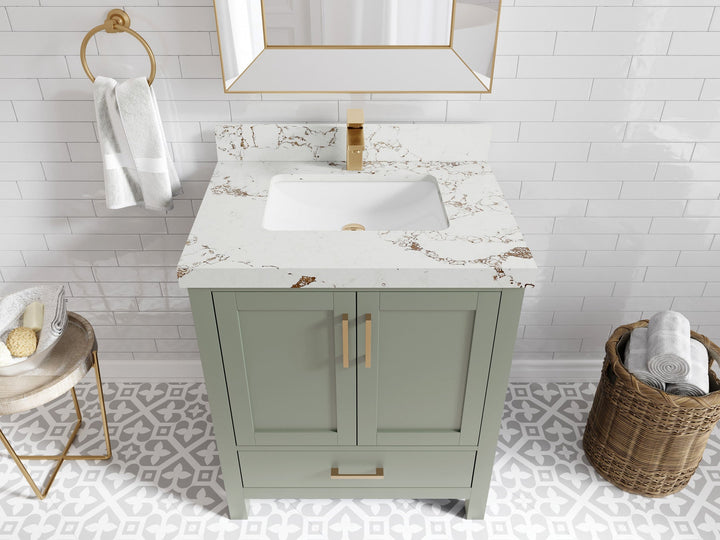 Malibu 30 in. W x 22 in. D Single Sink Bathroom Vanity - photo 29