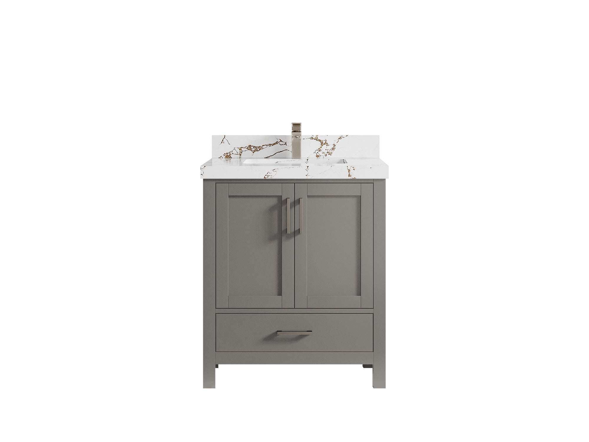 Malibu 30 in. W x 22 in. D Single Sink Bathroom Vanity - Willow Bath and Vanity