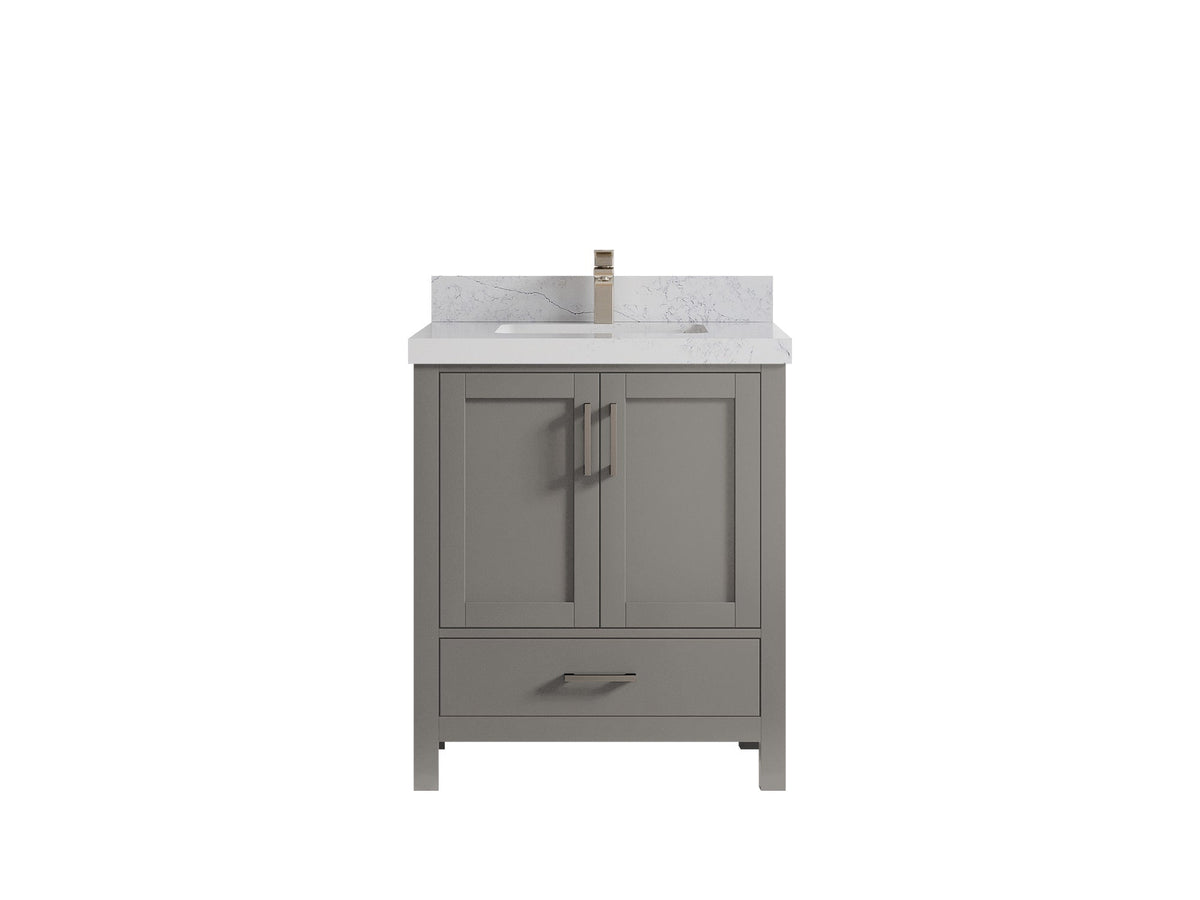 Malibu 30 in. W x 22 in. D Single Sink Bathroom Vanity - Willow Bath and Vanity