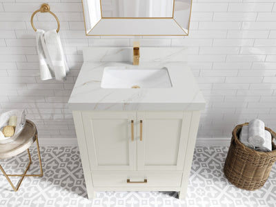 Malibu 30 in. W x 22 in. D Single Sink Bathroom Vanity - Willow Bath and Vanity