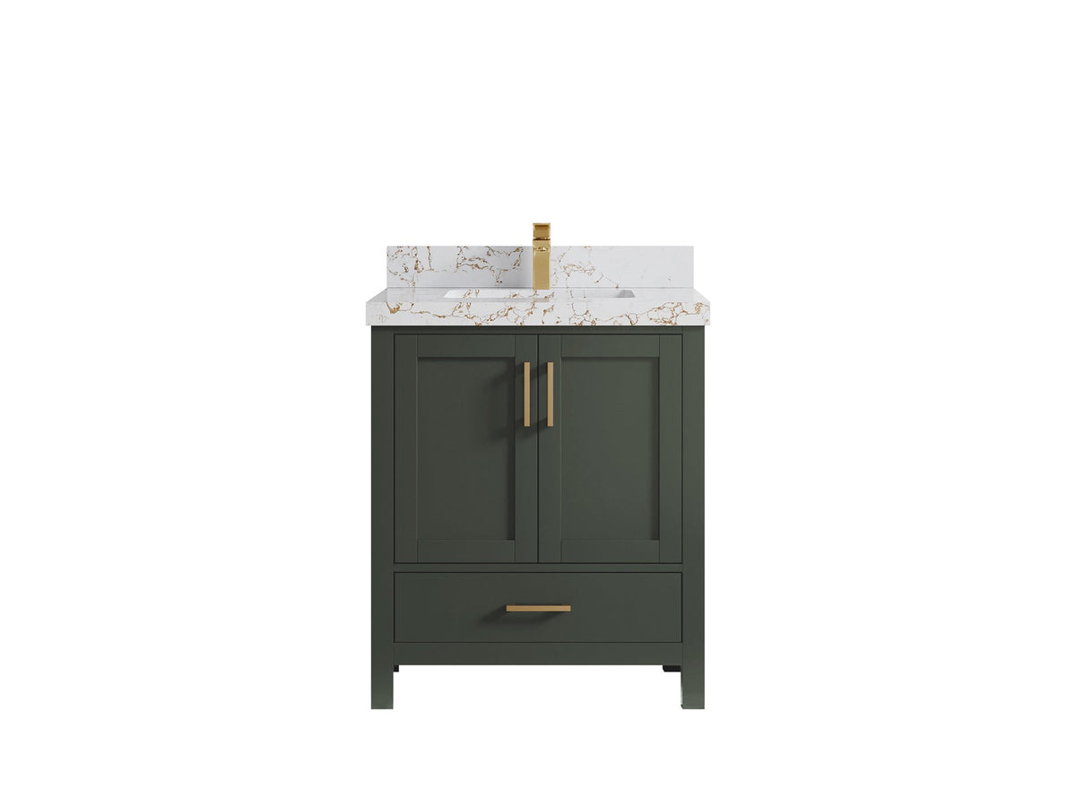 Malibu 30 in. W x 22 in. D Single Sink Bathroom Vanity - Willow Bath and Vanity