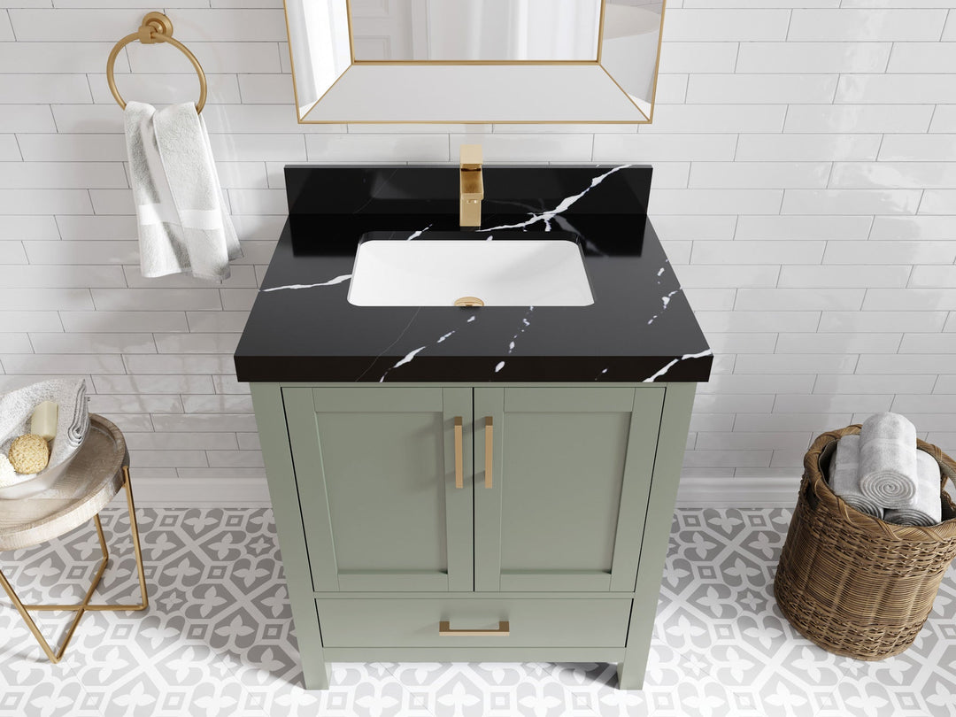 Malibu 30 in. W x 22 in. D Single Sink Bathroom Vanity - Willow Bath and Vanity