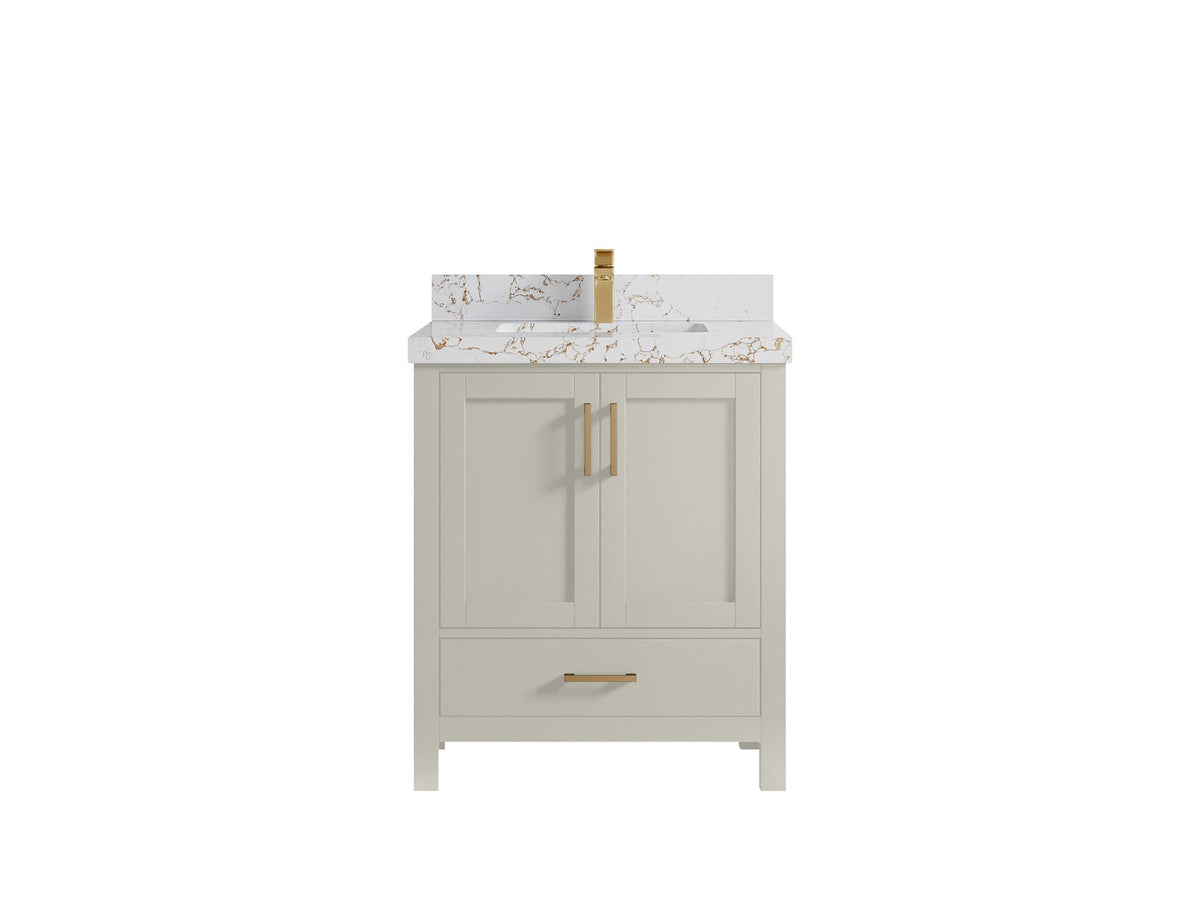 Malibu 30 in. W x 22 in. D Single Sink Bathroom Vanity - Willow Bath and Vanity