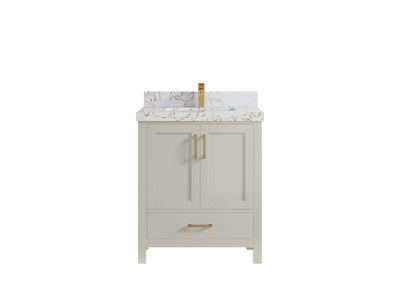 Malibu 30 in. W x 22 in. D Single Sink Bathroom Vanity - Willow Bath and Vanity