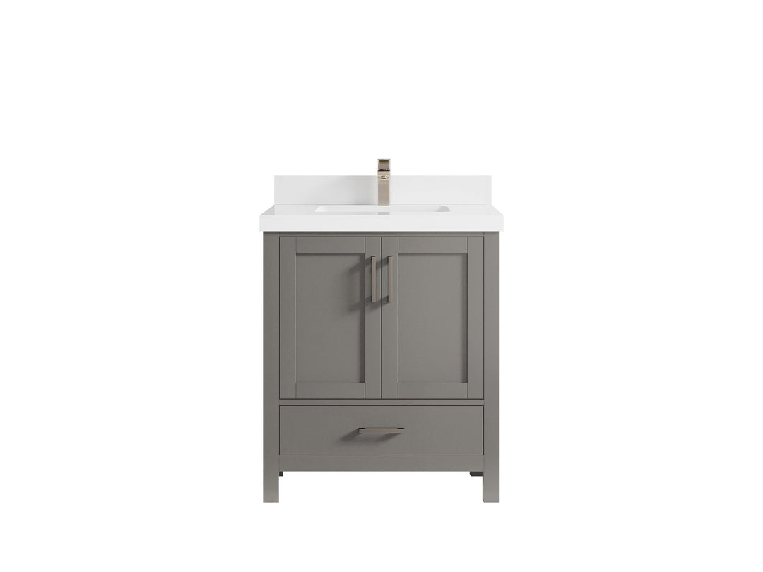 Malibu 30 in. W x 22 in. D Single Sink Bathroom Vanity - Willow Bath and Vanity