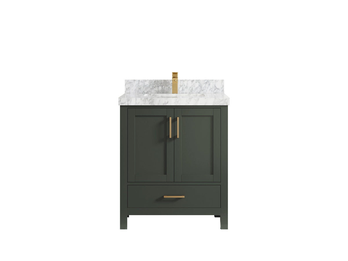 Malibu 30 in. W x 22 in. D Single Sink Bathroom Vanity - Willow Bath and Vanity