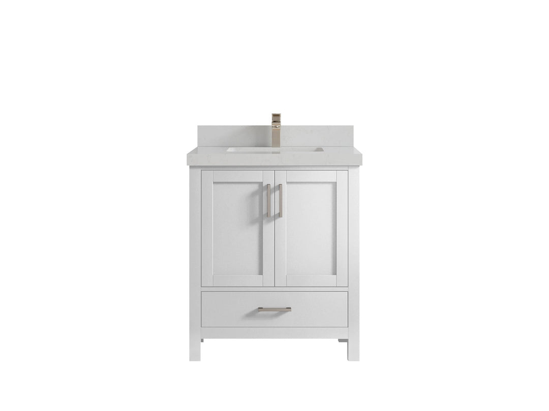 Malibu 30 in. W x 22 in. D Single Sink Bathroom Vanity - Willow Bath and Vanity
