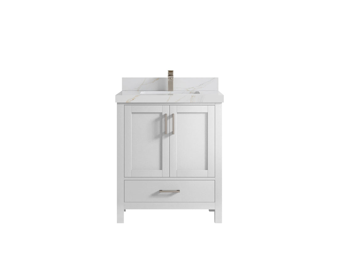 Malibu 30 in. W x 22 in. D Single Sink Bathroom Vanity - Willow Bath and Vanity