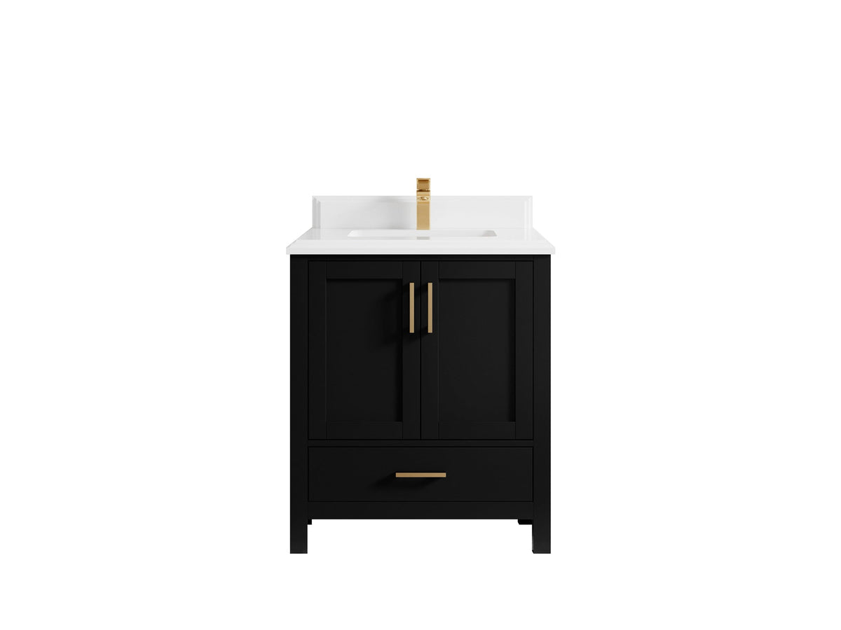 Malibu 30 in. W x 22 in. D Single Sink Bathroom Vanity - Willow Bath and Vanity