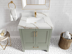 Malibu 30 in. W x 22 in. D Single Sink Bathroom Vanity - photo 16