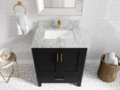 Malibu 30 in. W x 22 in. D Single Sink Bathroom Vanity - photo 22