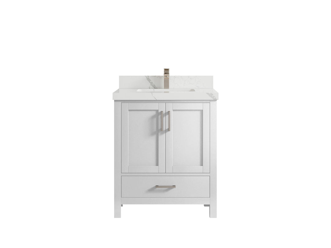Malibu 30 in. W x 22 in. D Single Sink Bathroom Vanity - Willow Bath and Vanity