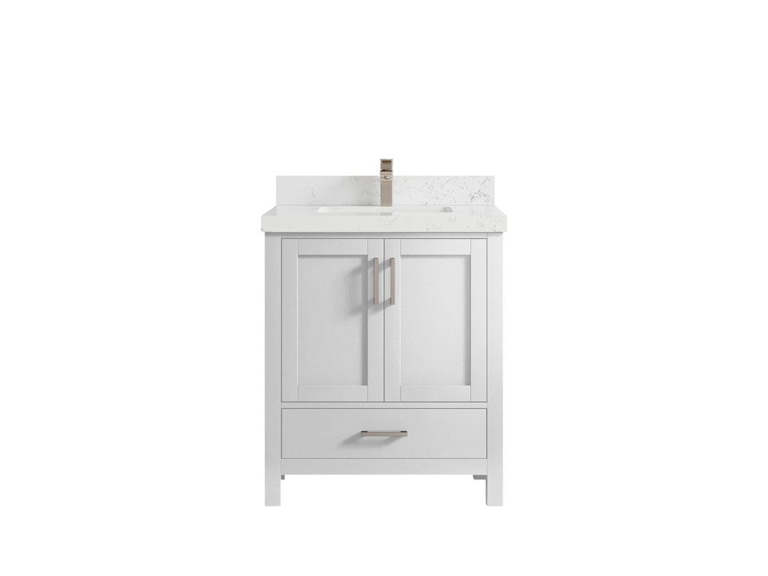 Malibu 30 in. W x 22 in. D Single Sink Bathroom Vanity - Willow Bath and Vanity