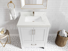 Malibu 30 in. W x 22 in. D Single Sink Bathroom Vanity - photo 32