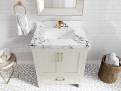 Malibu 30 in. W x 22 in. D Single Sink Bathroom Vanity - photo 38