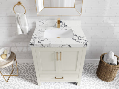 Malibu 30 in. W x 22 in. D Single Sink Bathroom Vanity - Willow Bath and Vanity