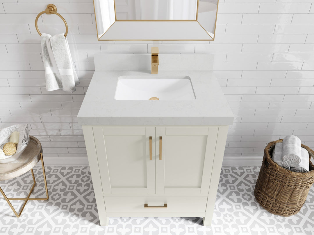 Malibu 30 in. W x 22 in. D Single Sink Bathroom Vanity - Willow Bath and Vanity