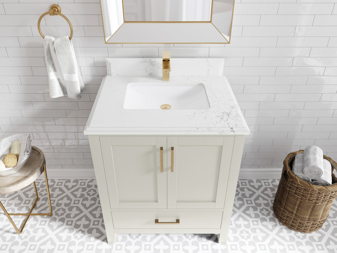 Malibu 30 in. W x 22 in. D Single Sink Bathroom Vanity - Willow Bath and Vanity