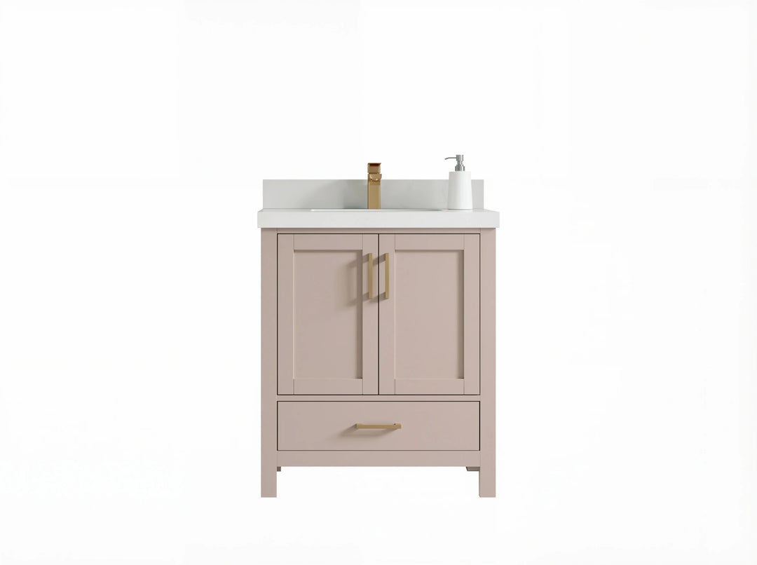 Malibu 30 in. W x 22 in. D Single Sink Bathroom Vanity | 
              
                Pink
                
                  
             - MLB-CAB-PNK-29 - photo №1