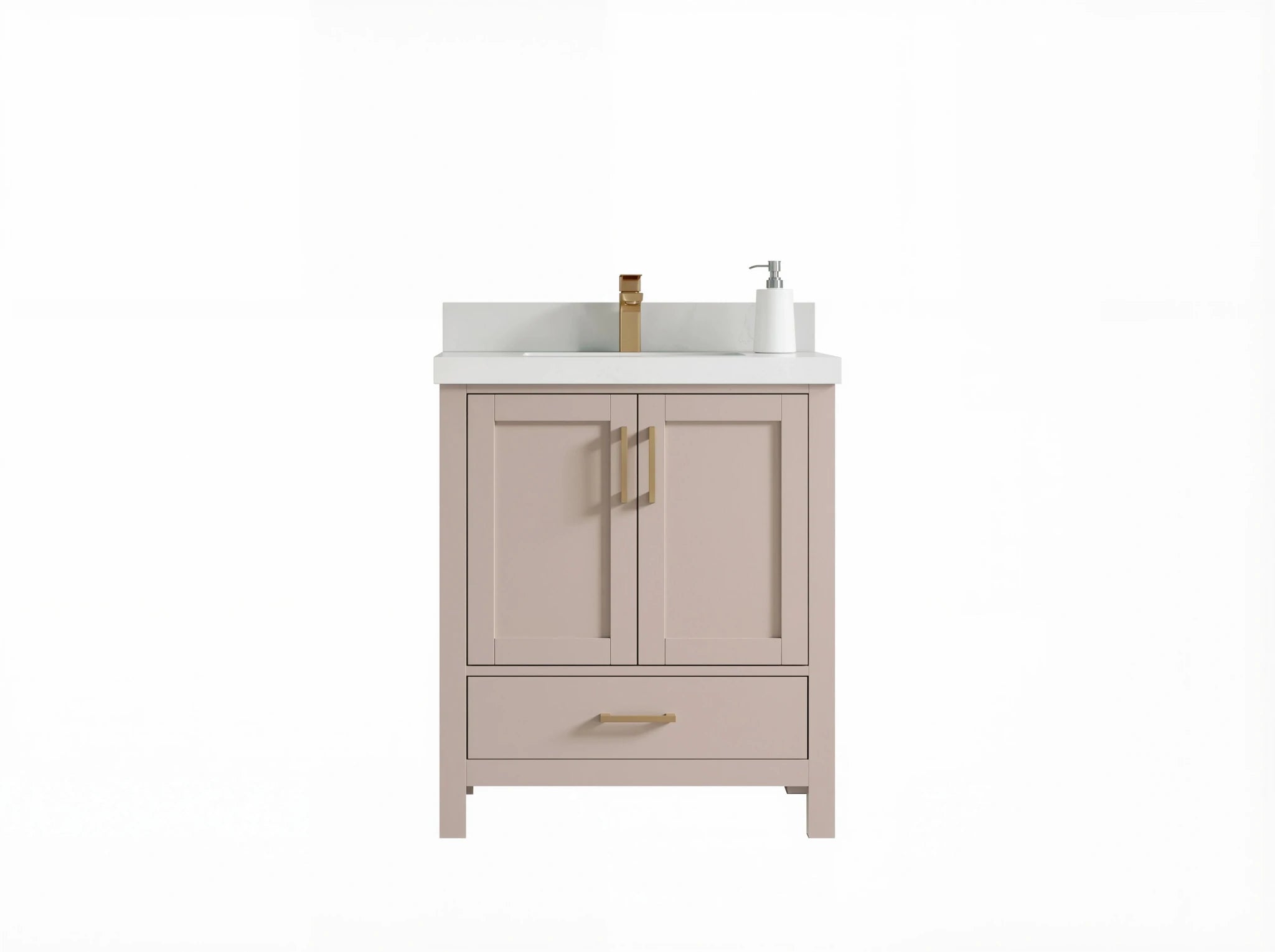 Malibu 30 in. W x 22 in. D Single Sink Bathroom Vanity - Willow Bath and Vanity