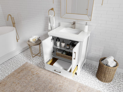 Malibu 30 in. W x 22 in. D Single Sink Bathroom Vanity - Willow Bath and Vanity