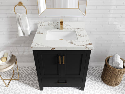 Malibu 30 in. W x 22 in. D Single Sink Bathroom Vanity - Willow Bath and Vanity