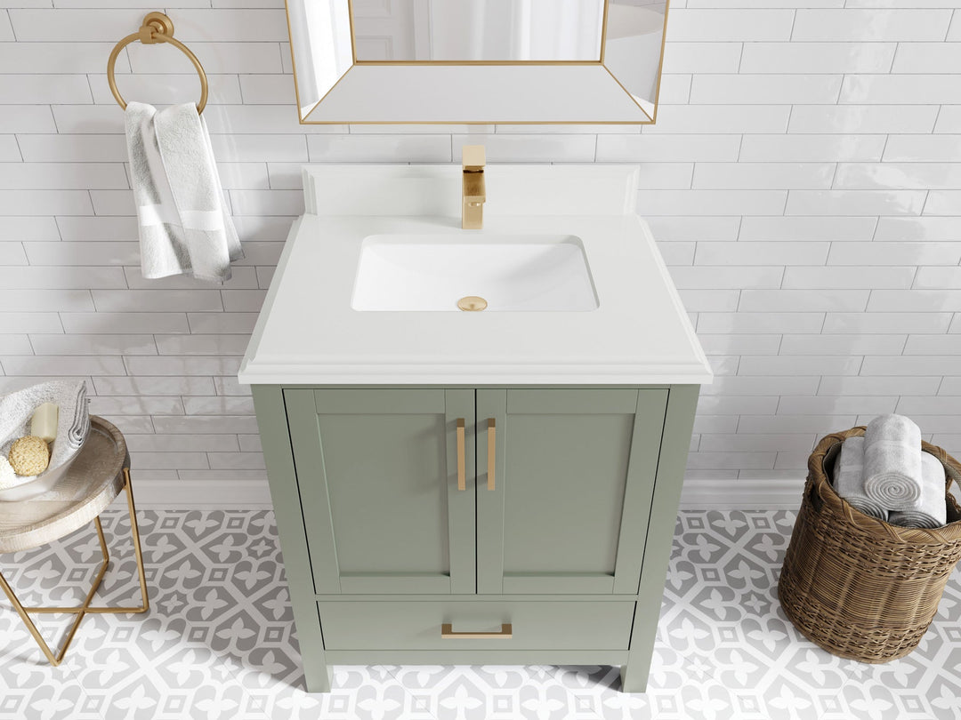 Malibu 30 in. W x 22 in. D Single Sink Bathroom Vanity - Willow Bath and Vanity