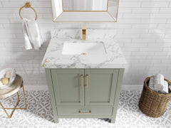 Malibu 30 in. W x 22 in. D Single Sink Bathroom Vanity - photo 19