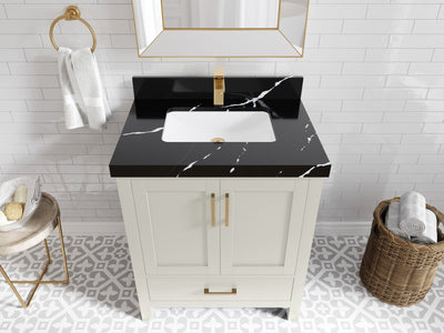 Malibu 30 in. W x 22 in. D Single Sink Bathroom Vanity - Willow Bath and Vanity