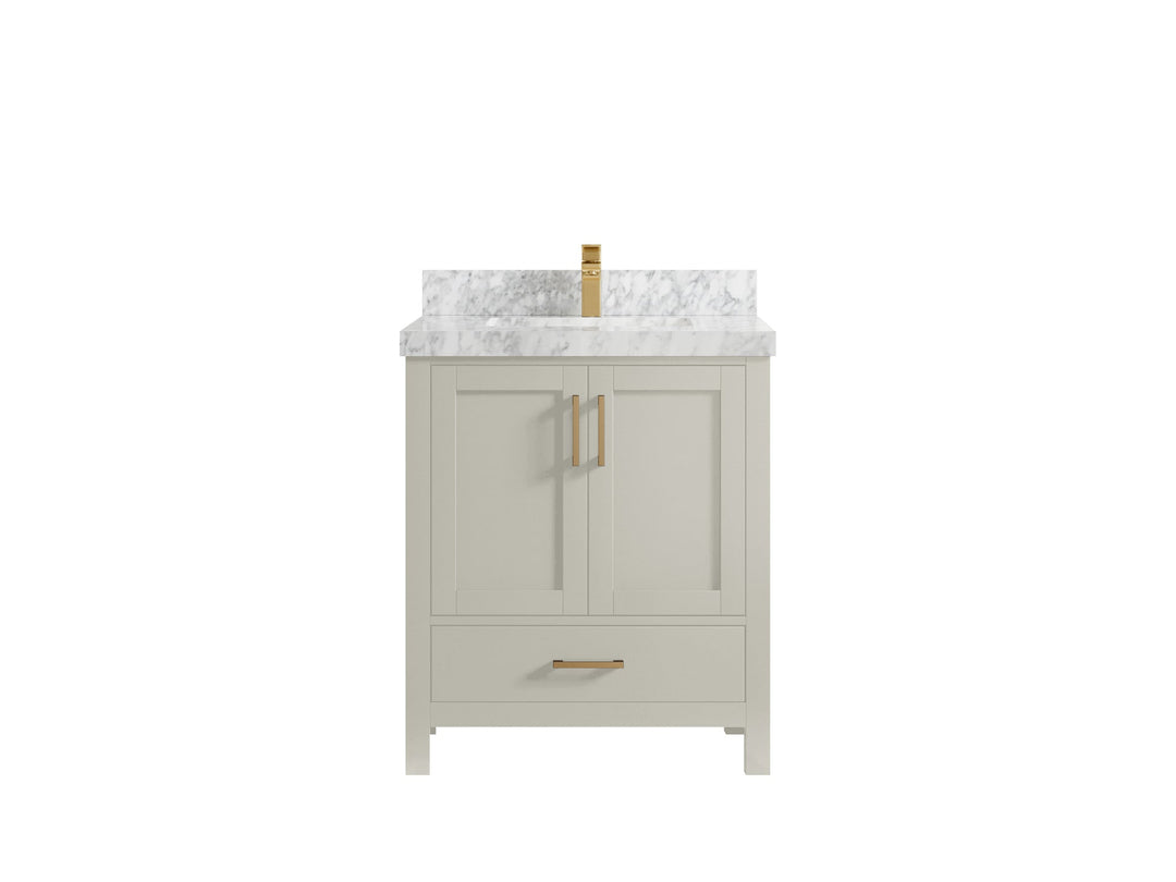 Malibu 30 in. W x 22 in. D Single Sink Bathroom Vanity - Willow Bath and Vanity