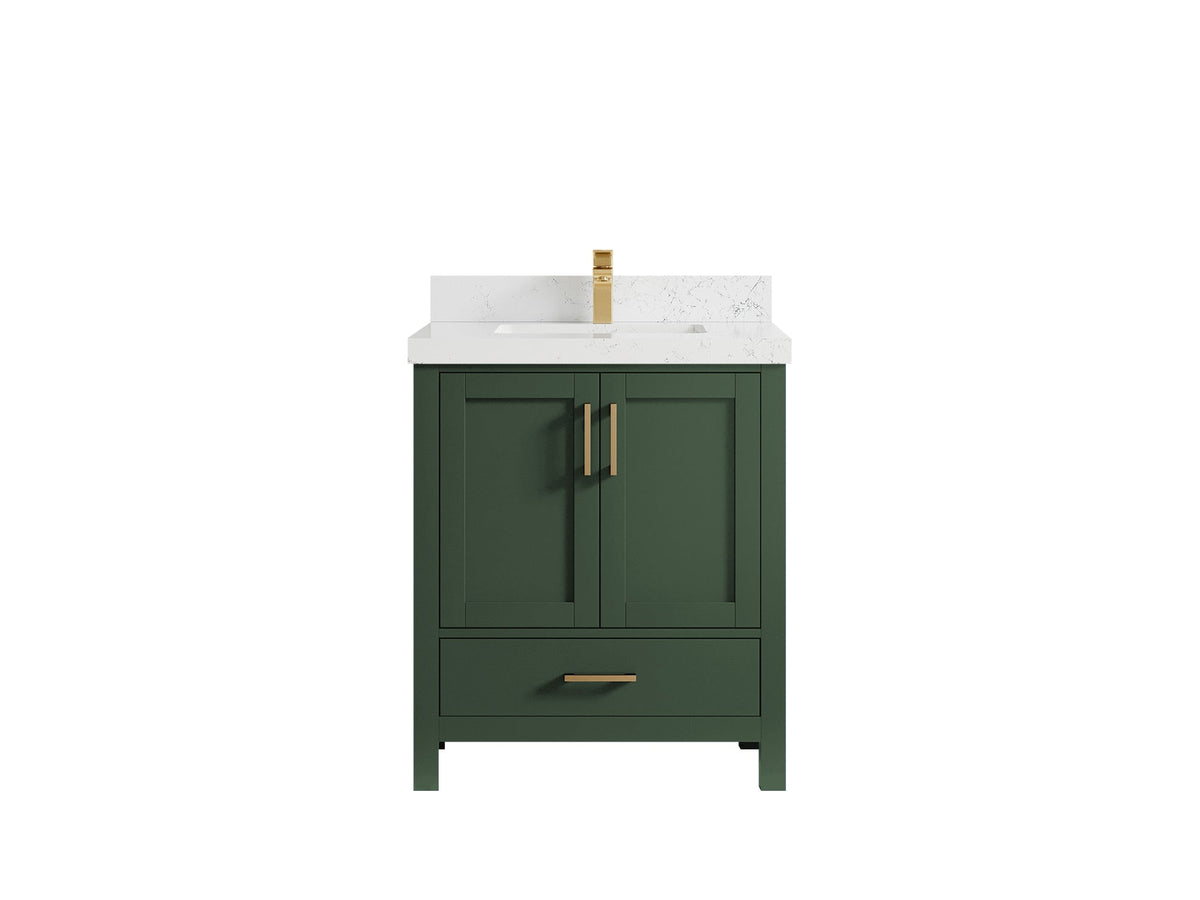 Malibu 30 in. W x 22 in. D Single Sink Bathroom Vanity - Willow Bath and Vanity