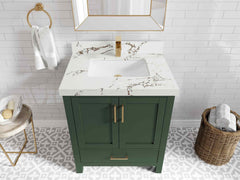 Malibu 30 in. W x 22 in. D Single Sink Bathroom Vanity - photo 36