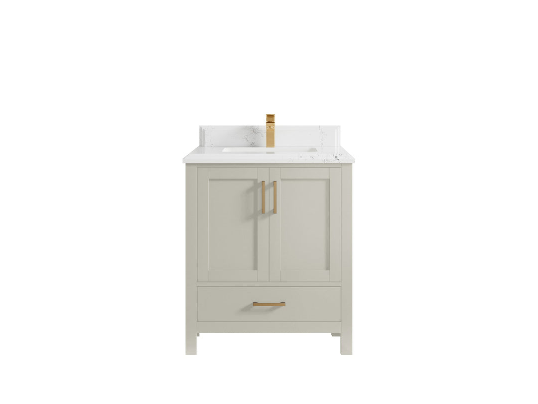 Malibu 30 in. W x 22 in. D Single Sink Bathroom Vanity - Willow Bath and Vanity