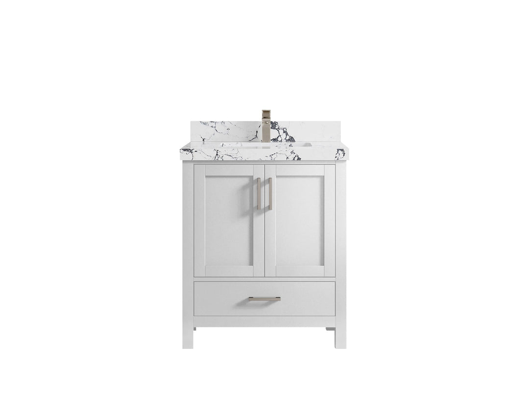 Malibu 30 in. W x 22 in. D Single Sink Bathroom Vanity - Willow Bath and Vanity
