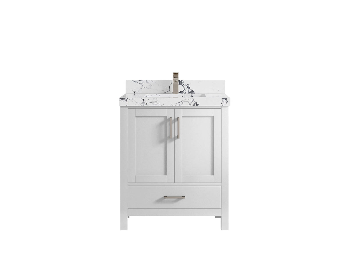 Malibu 30 in. W x 22 in. D Single Sink Bathroom Vanity - Willow Bath and Vanity