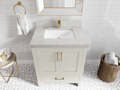 Malibu 30 in. W x 22 in. D Single Sink Bathroom Vanity - Willow Bath and Vanity